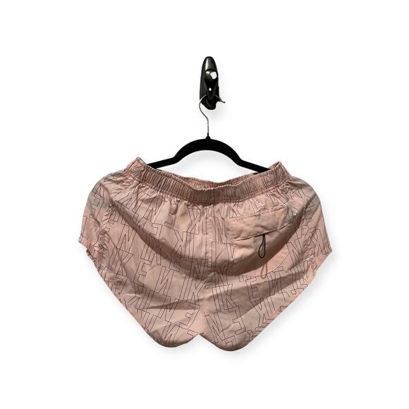 NWOT Woman's Nike Blush Pink Logo Shorts Size S NICE - Picture 3 of 4